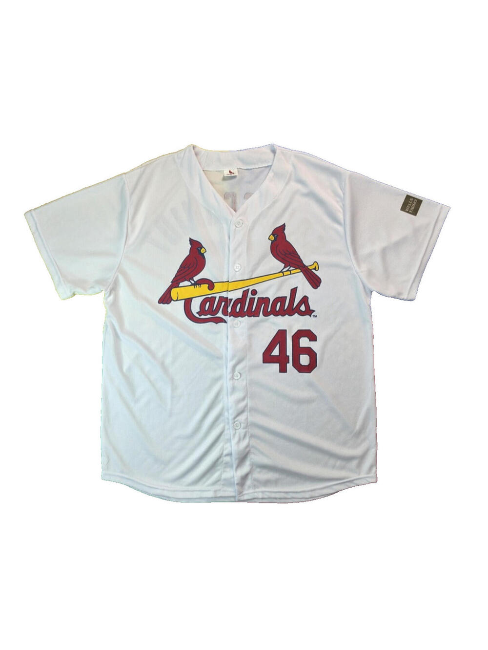 MLB St Louis Cardinals #46 Paul Goldschmidt Baseball Jersey Mens Size XL
